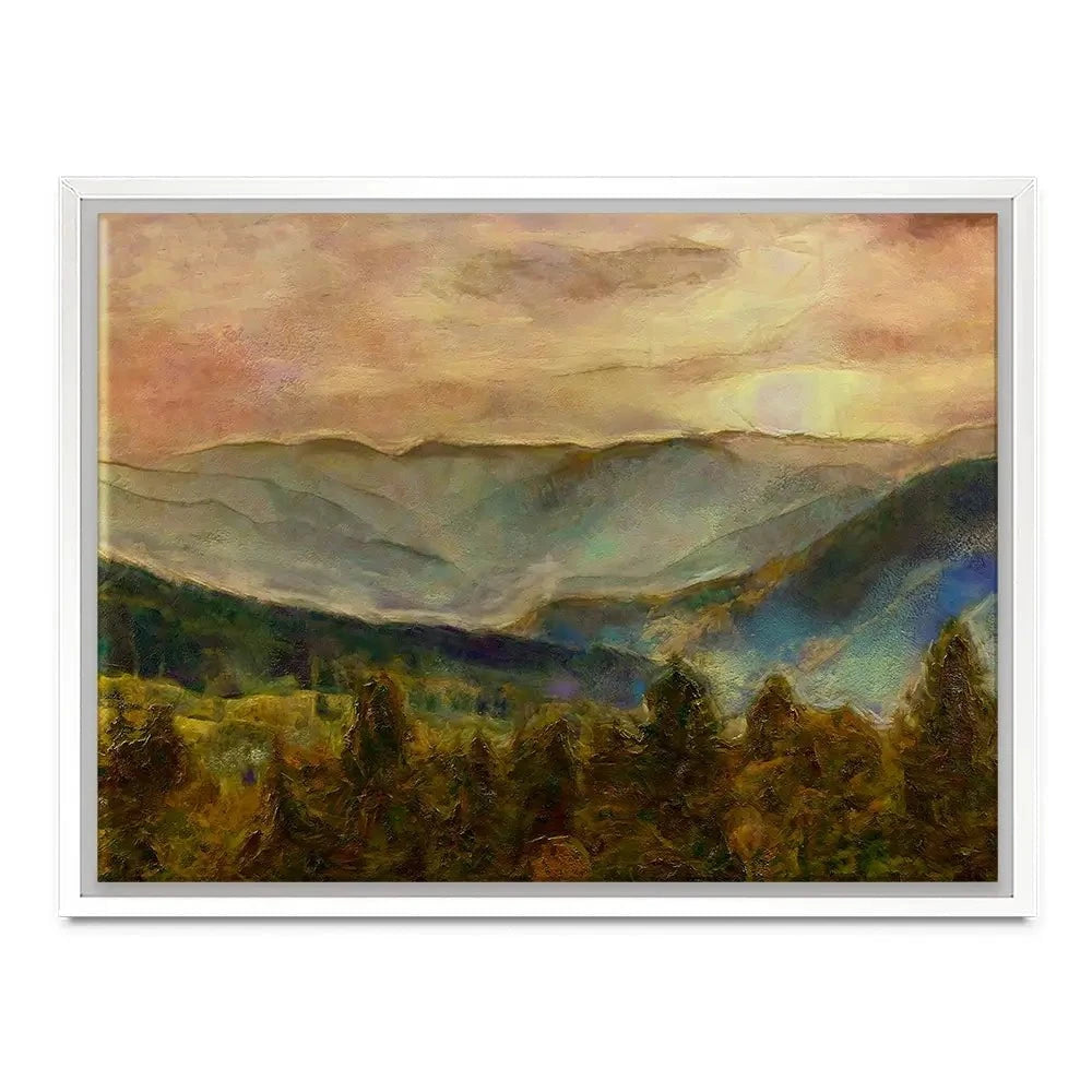 Into The Valley Canvas Print Into The Valley Canvas Print wall art product Alonzo Saunders