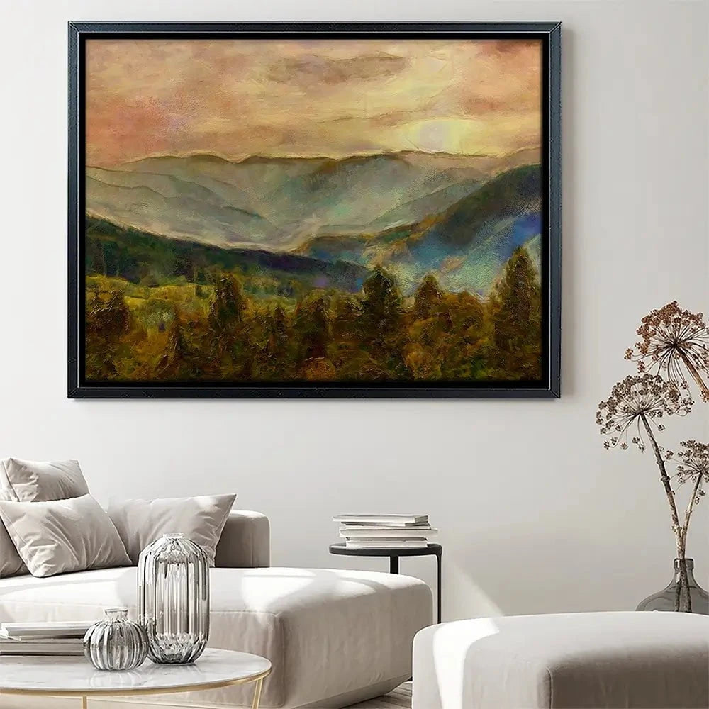Into The Valley Canvas Print Into The Valley Canvas Print wall art product Alonzo Saunders