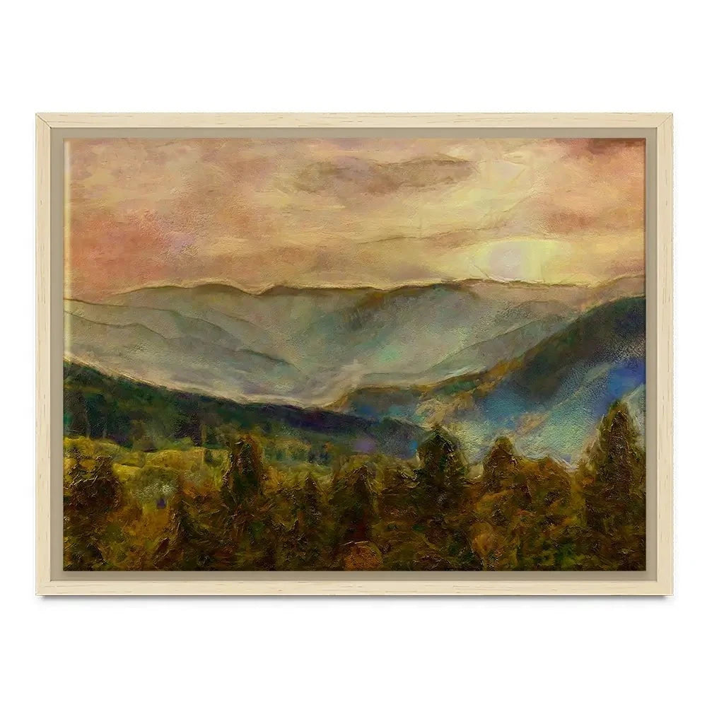 Into The Valley Canvas Print Into The Valley Canvas Print wall art product Alonzo Saunders