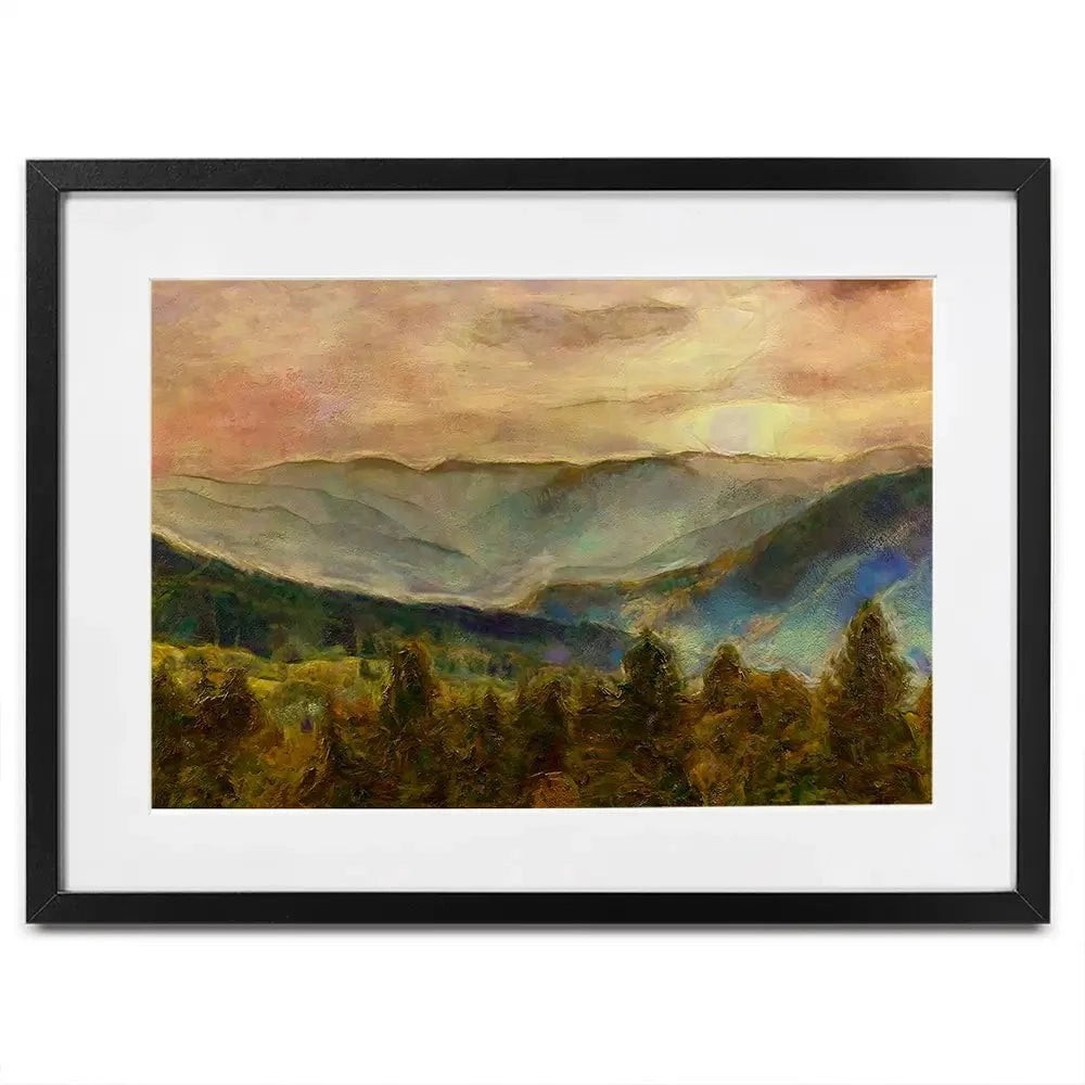 Into The Valley Framed Art Print Into The Valley Framed Art Print wall art product Alonzo Saunders