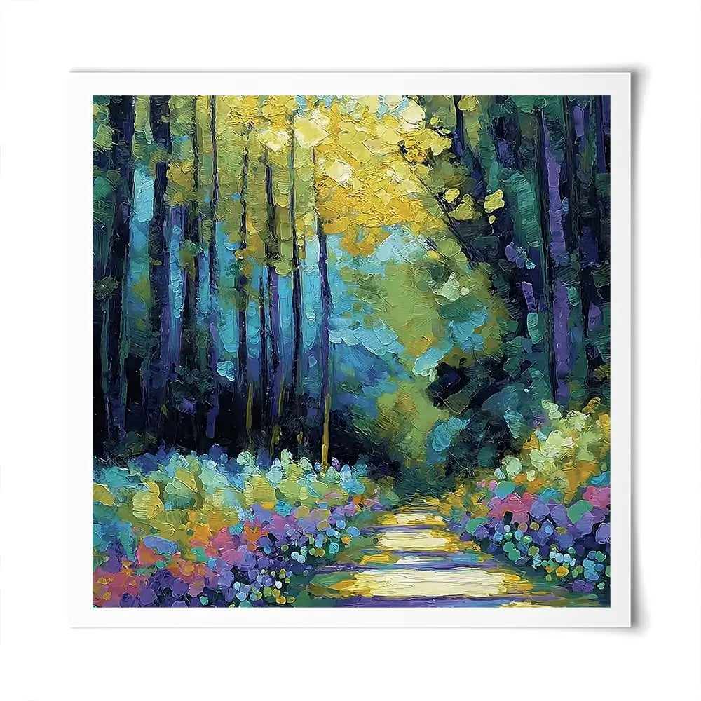 Inverewe Gardens Square Art Print Inverewe Gardens Square Art Print wall art product David Alexander Elder