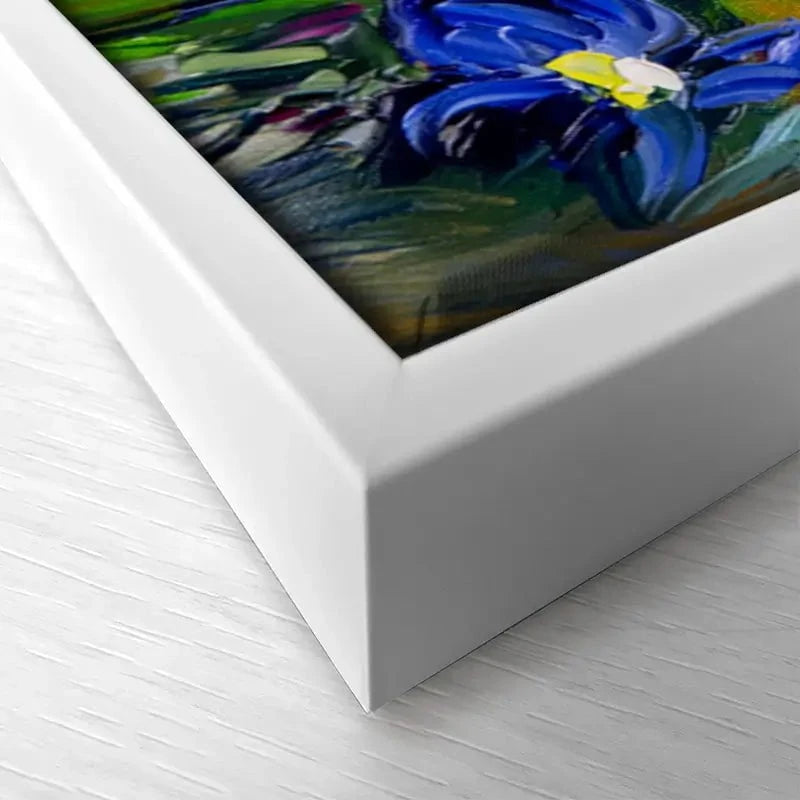 Iris Garden Canvas Print Iris Garden Canvas Print wall art product Ekaterina Ermilkina