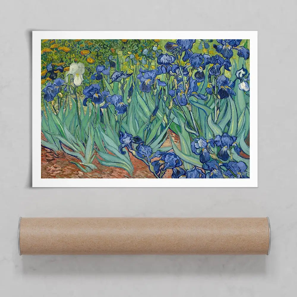 Irises Art Print Irises Art Print wall art product Vincent Van Gogh