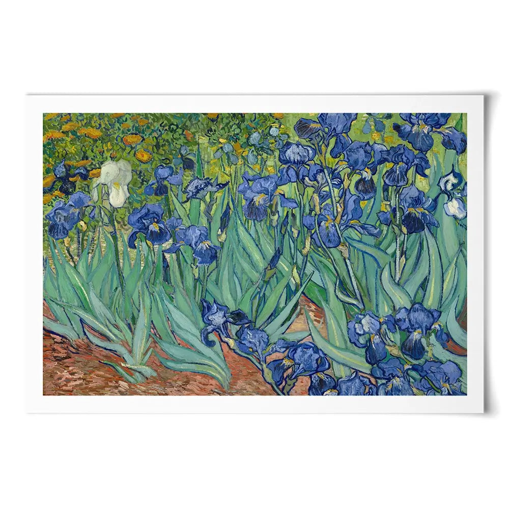 Irises Art Print Irises Art Print wall art product Vincent Van Gogh