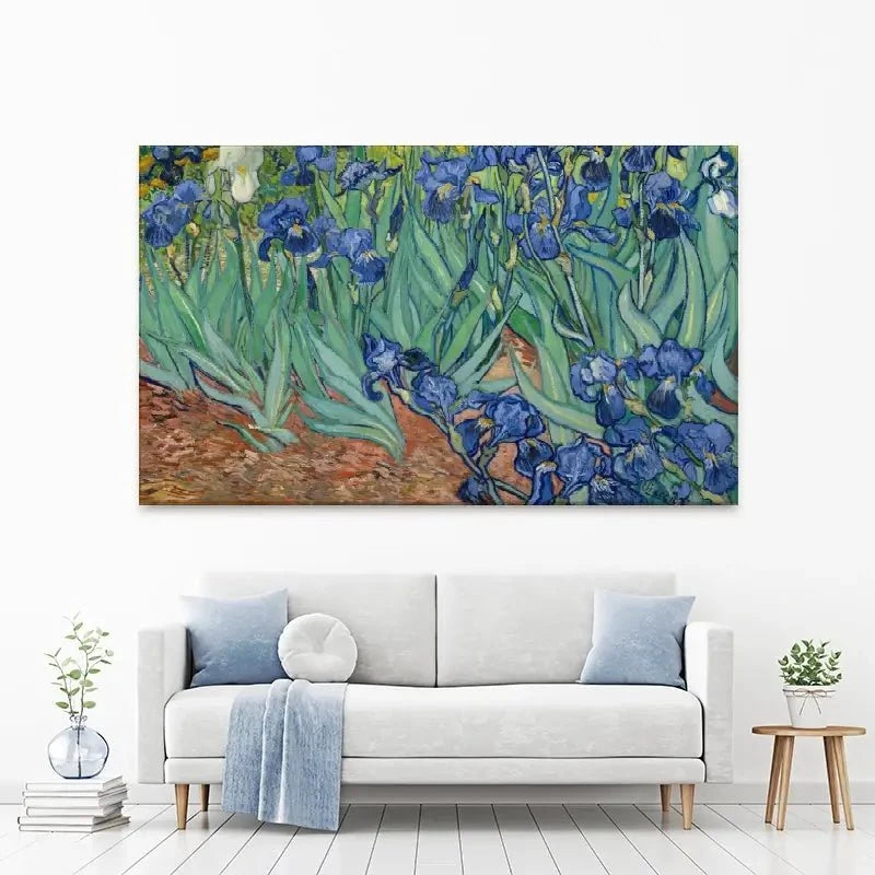 Irises Canvas Print Irises Canvas Print wall art product Vincent Van Gogh
