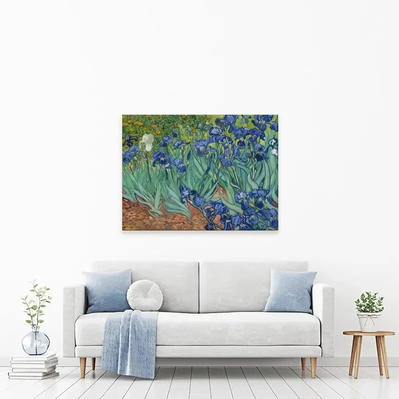 Irises Canvas Print Irises Canvas Print wall art product Vincent Van Gogh