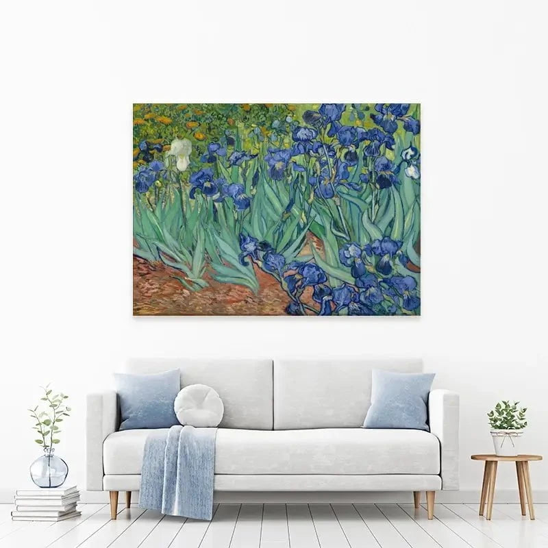 Irises Canvas Print Irises Canvas Print wall art product Vincent Van Gogh