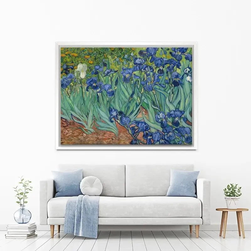 Irises Canvas Print Irises Canvas Print wall art product Vincent Van Gogh