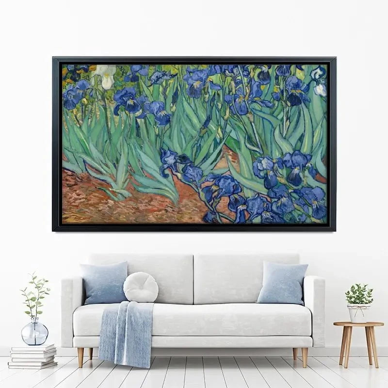 Irises Canvas Print Irises Canvas Print wall art product Vincent Van Gogh
