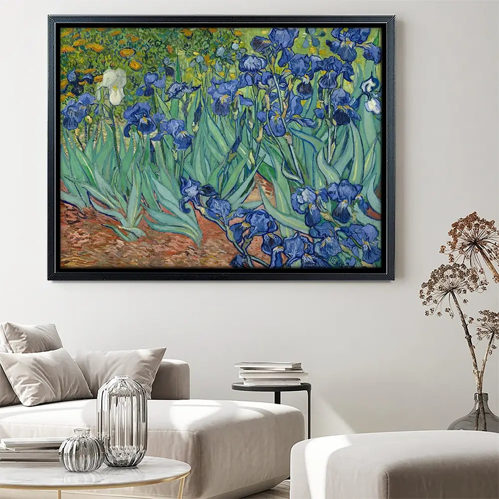 Irises Canvas Print Irises Canvas Print wall art product Vincent Van Gogh