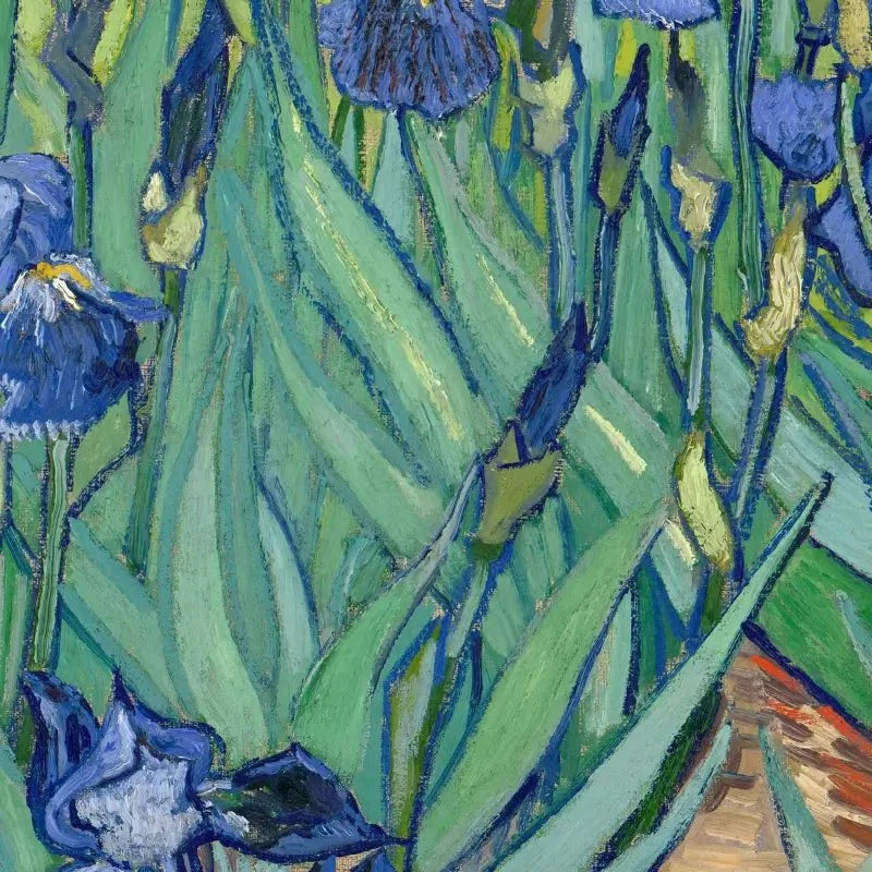 Irises Framed Art Print Irises Framed Art Print wall art product Vincent Van Gogh
