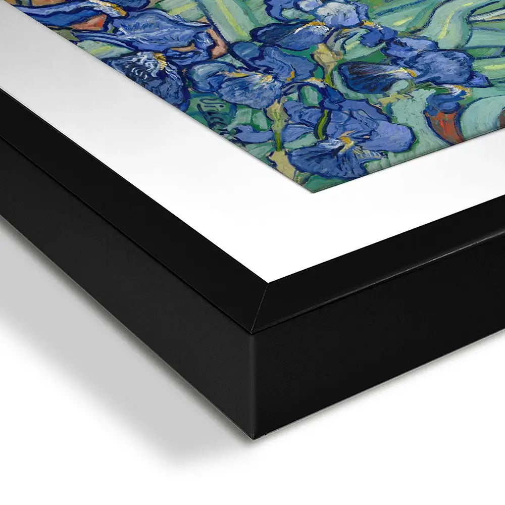 Irises Framed Art Print Irises Framed Art Print wall art product Vincent Van Gogh