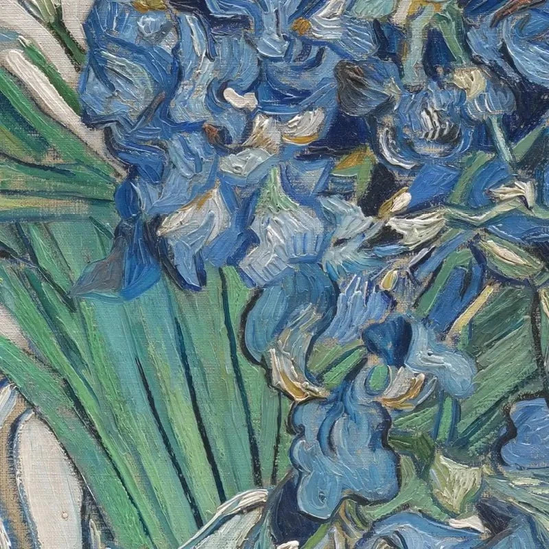 Irises Vase Framed Art Print Irises Vase Framed Art Print wall art product Vincent Van Gogh