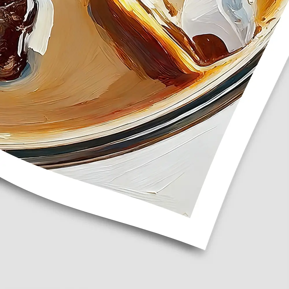 Irish Coffee Cocktail Square Art Print Irish Coffee Cocktail Square Art Print wall art product David Alexander Elder