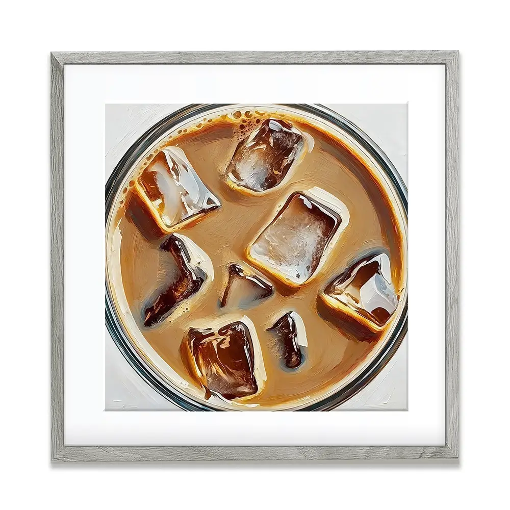Irish Coffee Cocktail Square Framed Art Print Irish Coffee Cocktail Square Framed Art Print wall art product David Alexander Elder