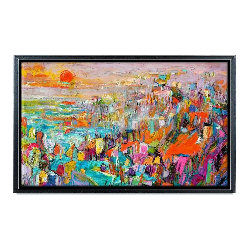 Island In The Setting Sun Canvas Print Island In The Setting Sun Canvas Print wall art product Dorothy Fagan