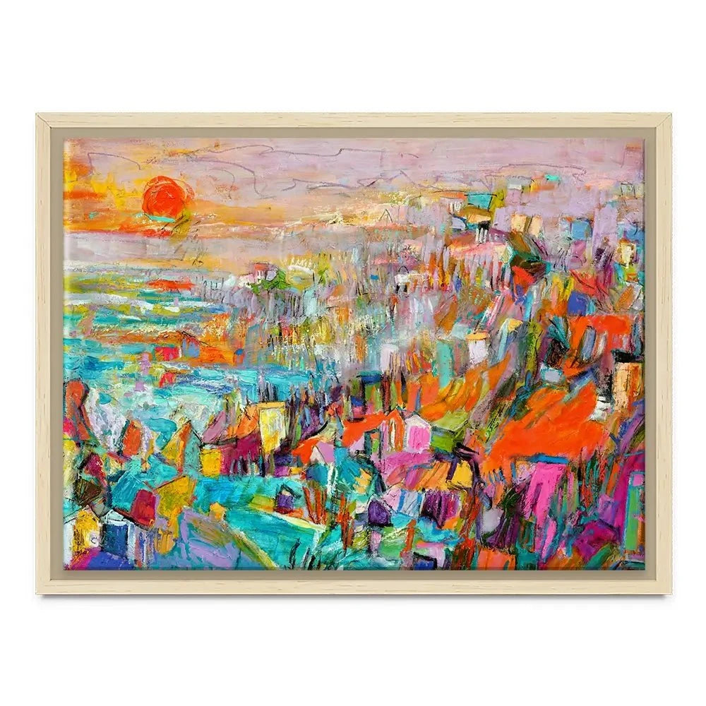 Island In The Setting Sun Canvas Print Island In The Setting Sun Canvas Print wall art product Dorothy Fagan