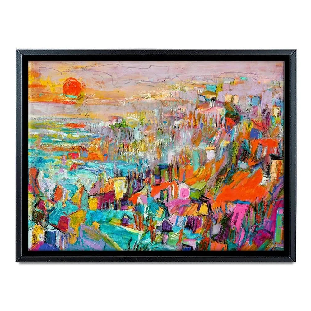 Island In The Setting Sun Canvas Print Island In The Setting Sun Canvas Print wall art product Dorothy Fagan