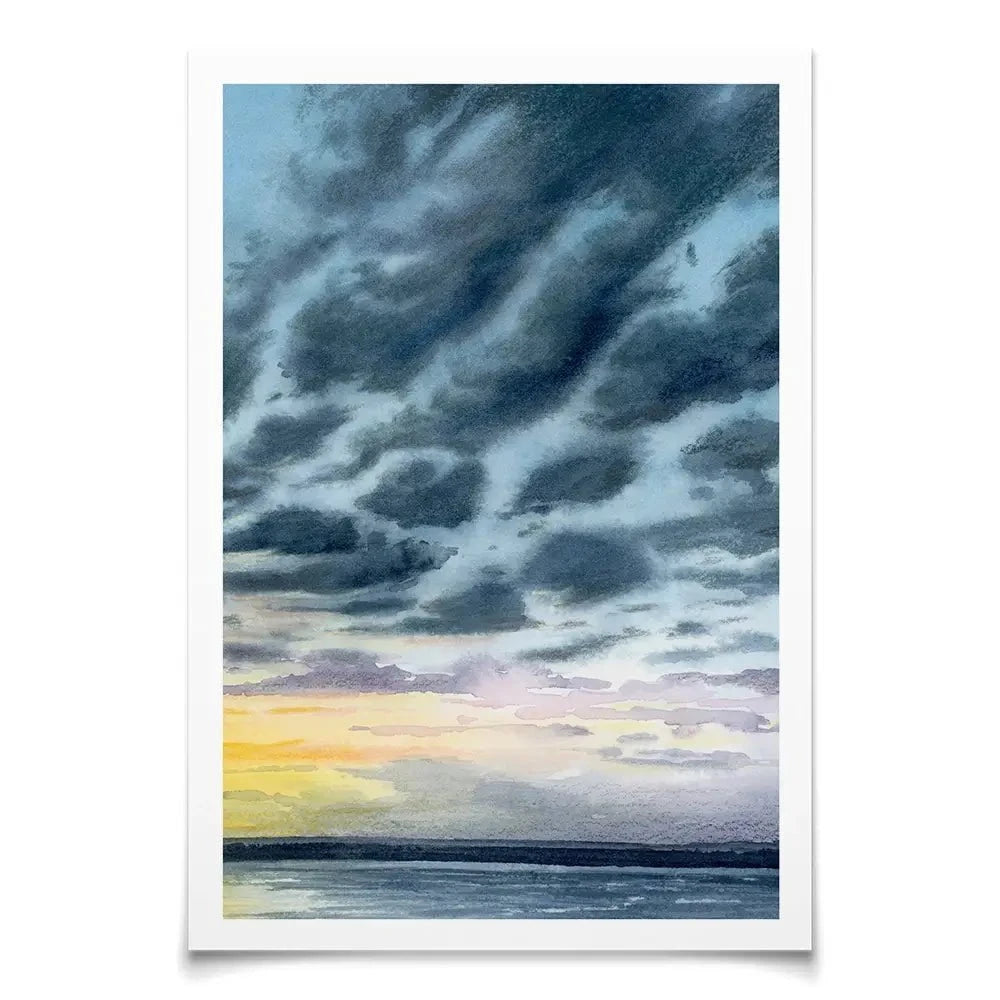 Island Sunset 2 Art Print Island Sunset 2 Art Print wall art product Grace Popp