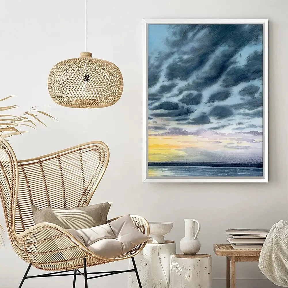 Island Sunset 2 Canvas Print Island Sunset 2 Canvas Print wall art product Grace Popp