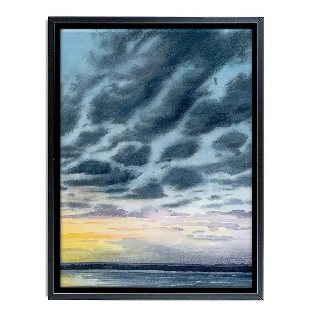 Island Sunset 2 Canvas Print Island Sunset 2 Canvas Print wall art product Grace Popp