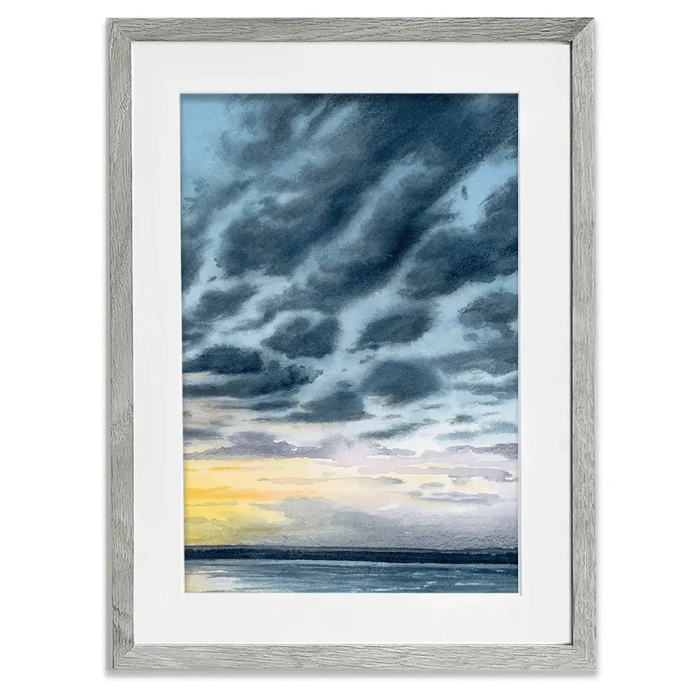Island Sunset 2 Framed Art Print Island Sunset 2 Framed Art Print wall art product Grace Popp