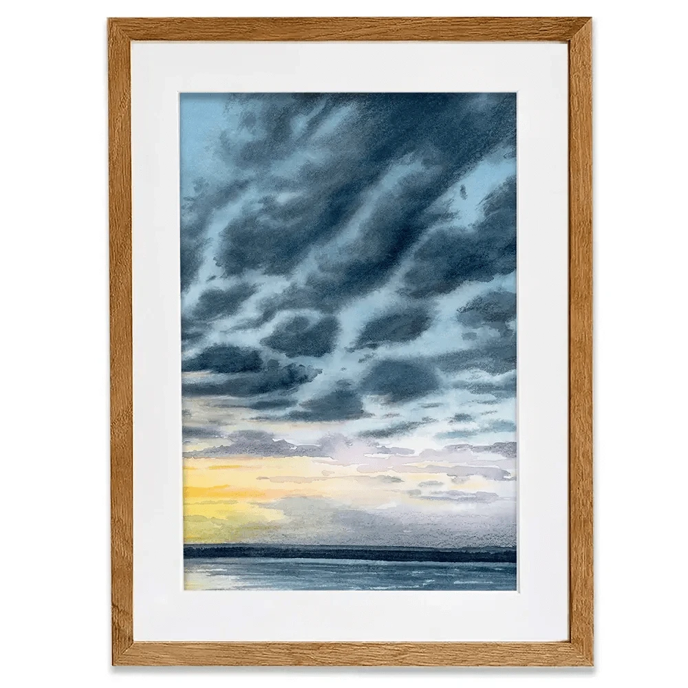 Island Sunset 2 Framed Art Print Island Sunset 2 Framed Art Print wall art product Grace Popp