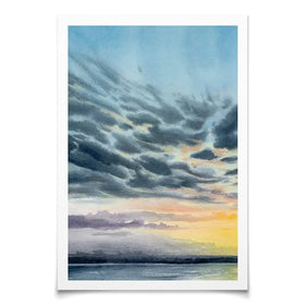 Island Sunset Art Print Island Sunset Art Print wall art product Grace Popp