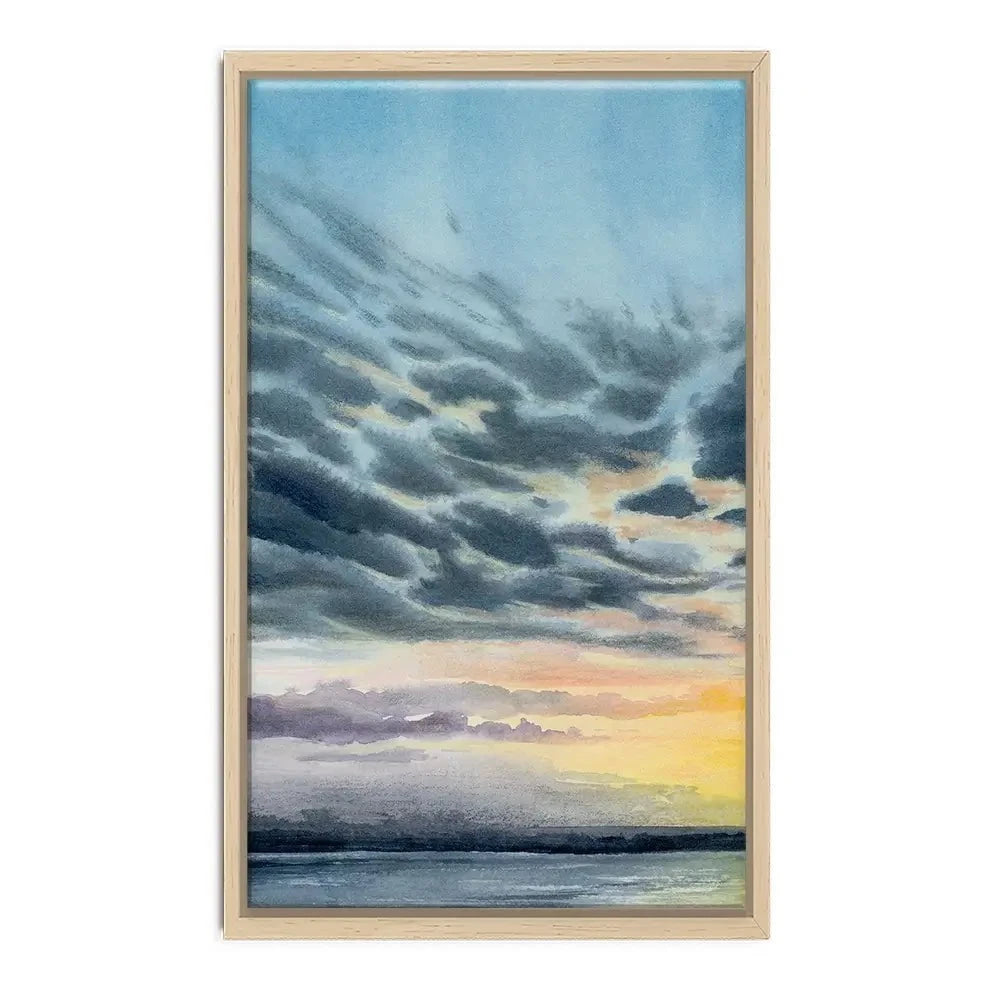 Island Sunset Canvas Print Island Sunset Canvas Print wall art product Grace Popp