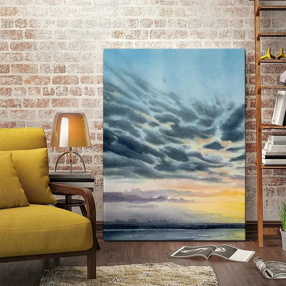 Island Sunset Canvas Print Island Sunset Canvas Print wall art product Grace Popp