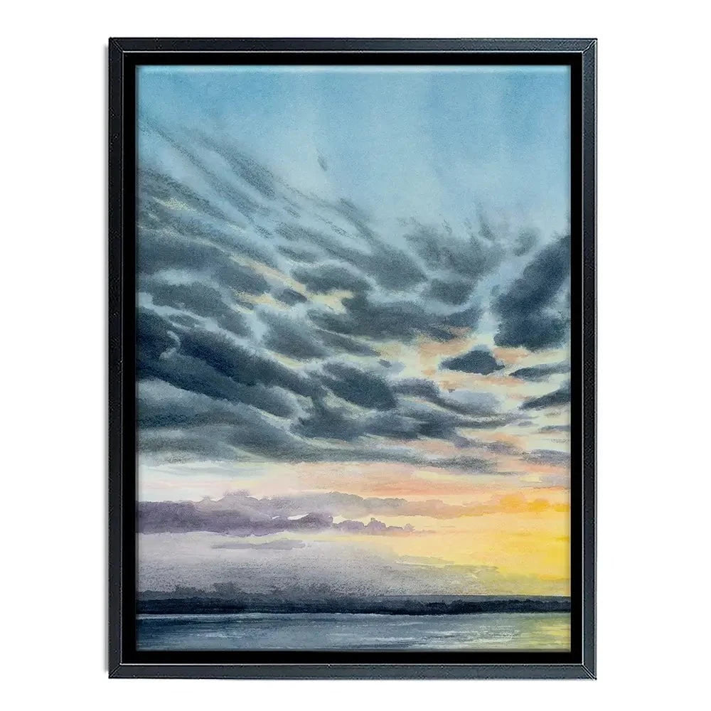 Island Sunset Canvas Print Island Sunset Canvas Print wall art product Grace Popp
