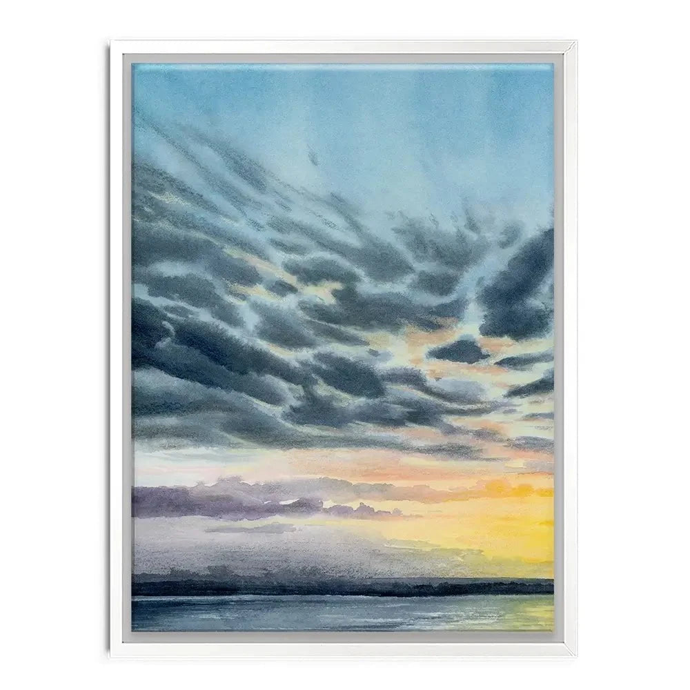 Island Sunset Canvas Print Island Sunset Canvas Print wall art product Grace Popp