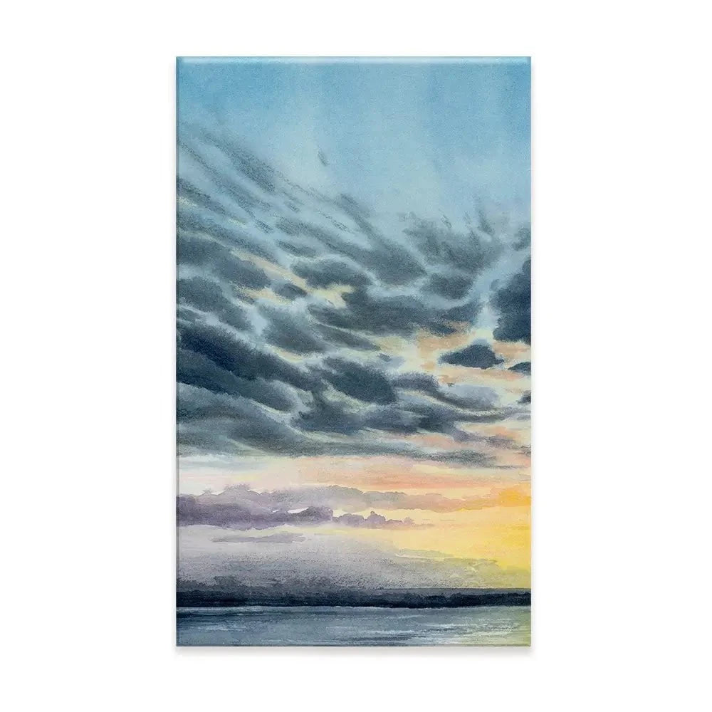 Island Sunset Canvas Print Island Sunset Canvas Print wall art product Grace Popp