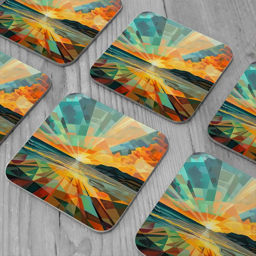 Islay Kaleidoscope Coaster Set Islay Kaleidoscope Coaster Set wall art product David Alexander Elder