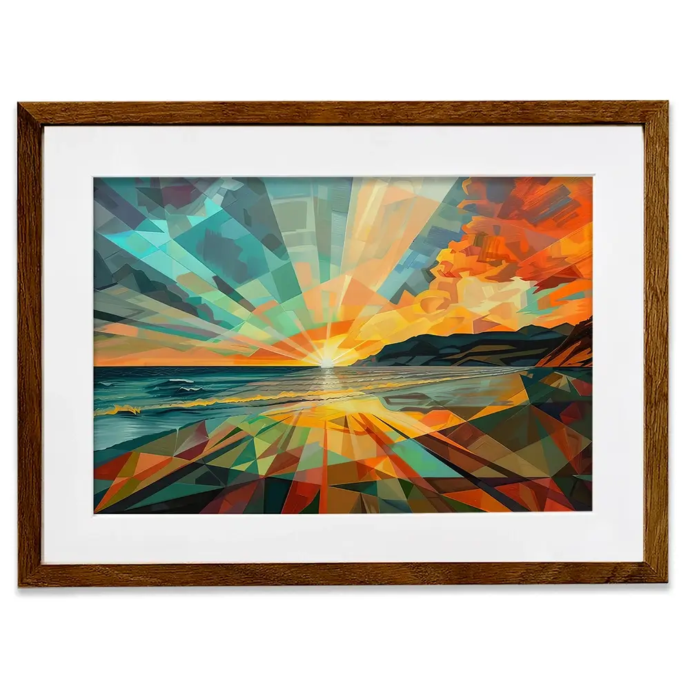 Islay Kaleidoscope Framed Art Print Islay Kaleidoscope Framed Art Print wall art product David Alexander Elder