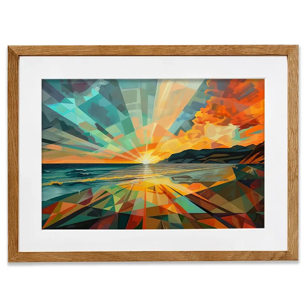 Islay Kaleidoscope Framed Art Print Islay Kaleidoscope Framed Art Print wall art product David Alexander Elder