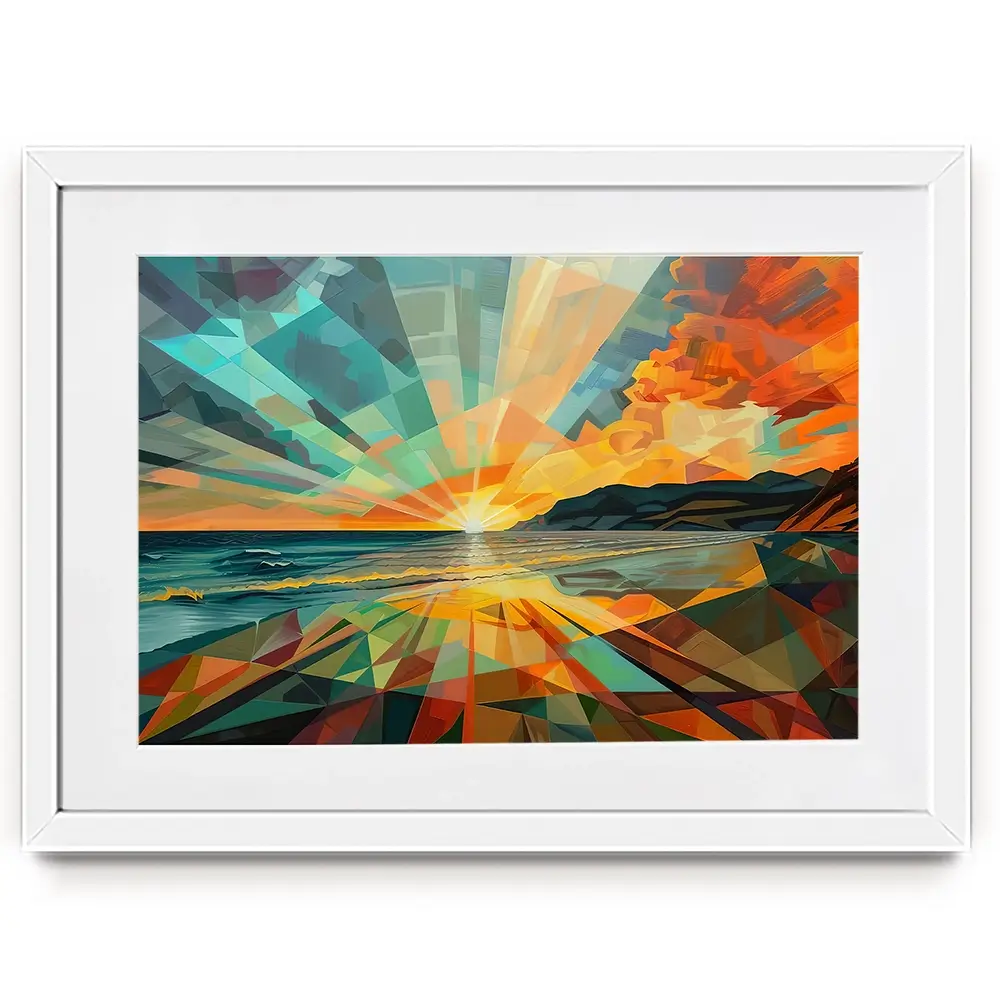 Islay Kaleidoscope Framed Art Print Islay Kaleidoscope Framed Art Print wall art product David Alexander Elder