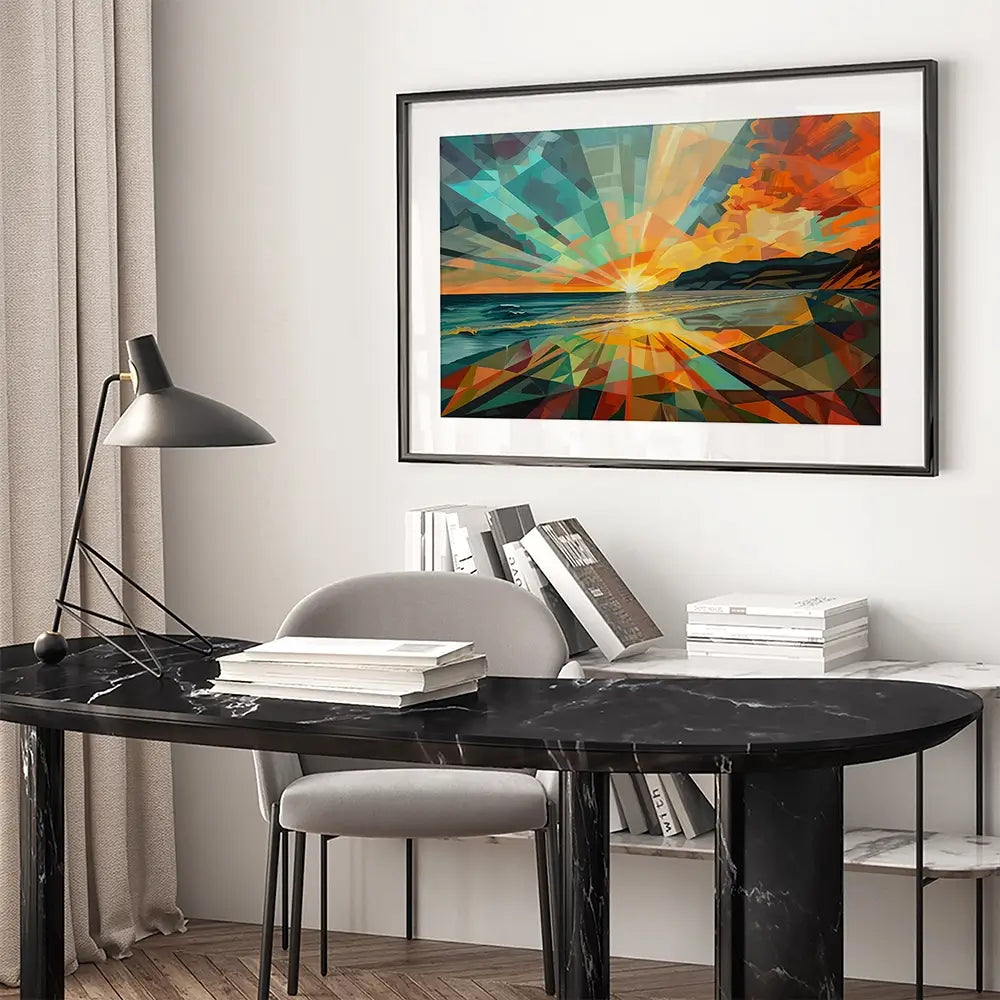 Islay Kaleidoscope Framed Art Print Islay Kaleidoscope Framed Art Print wall art product David Alexander Elder