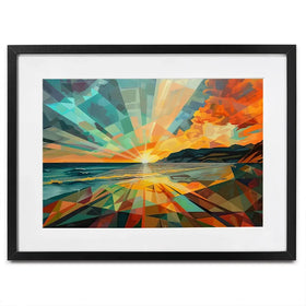 Islay Kaleidoscope Framed Art Print Islay Kaleidoscope Framed Art Print wall art product David Alexander Elder