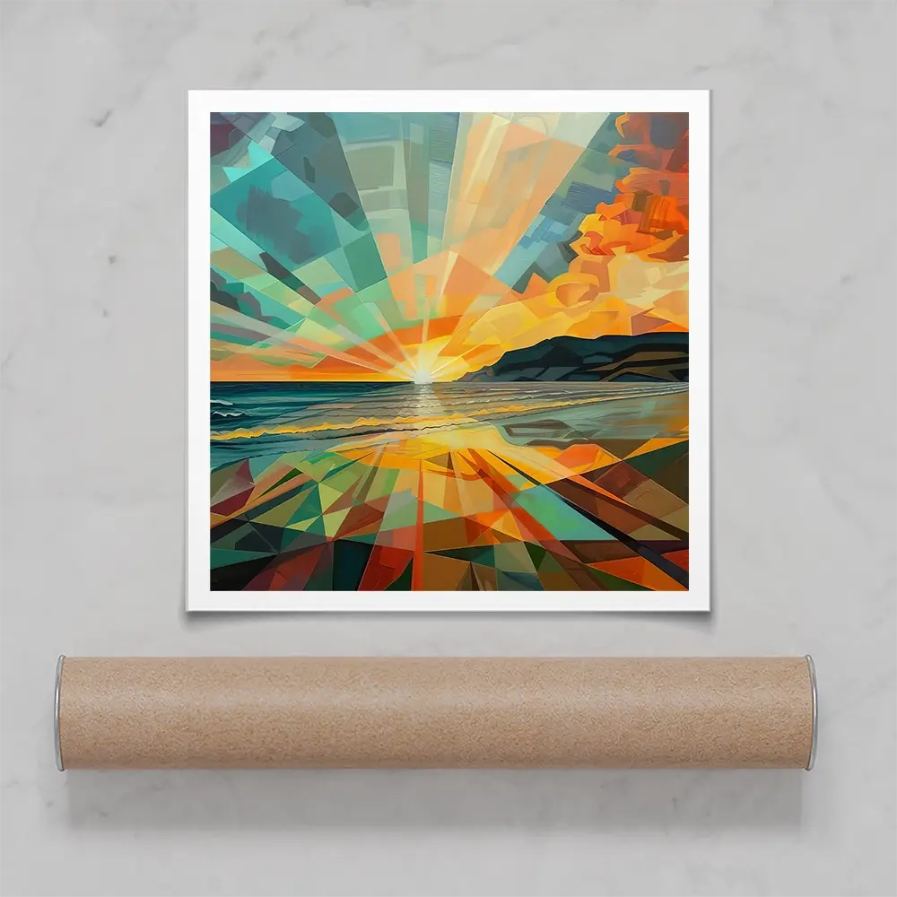Islay Kaleidoscope Square Art Print Islay Kaleidoscope Square Art Print wall art product David Alexander Elder