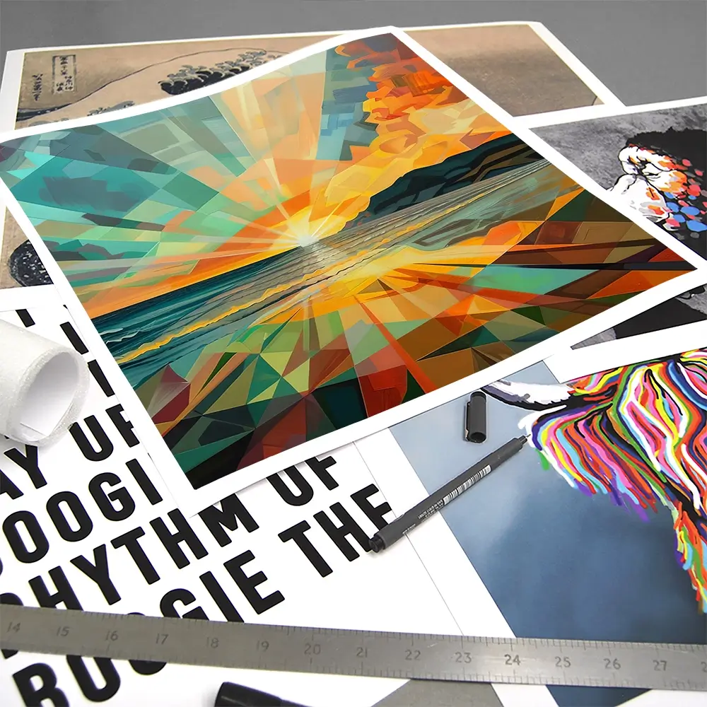 Islay Kaleidoscope Square Art Print Islay Kaleidoscope Square Art Print wall art product David Alexander Elder
