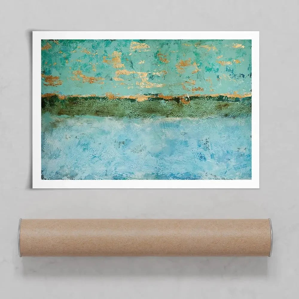 It's A Blue Green Thing Art Print It's A Blue Green Thing Art Print wall art product Renate Holzner / Shutterstock