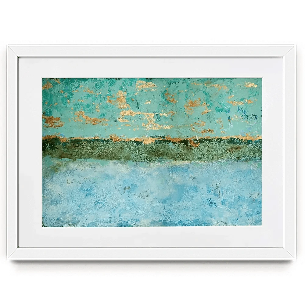 It's A Blue Green Thing Framed Art Print It's A Blue Green Thing Framed Art Print wall art product Renate Holzner / Shutterstock
