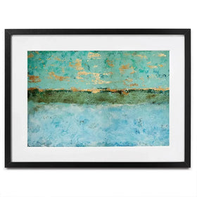 It's A Blue Green Thing Framed Art Print It's A Blue Green Thing Framed Art Print wall art product Renate Holzner / Shutterstock