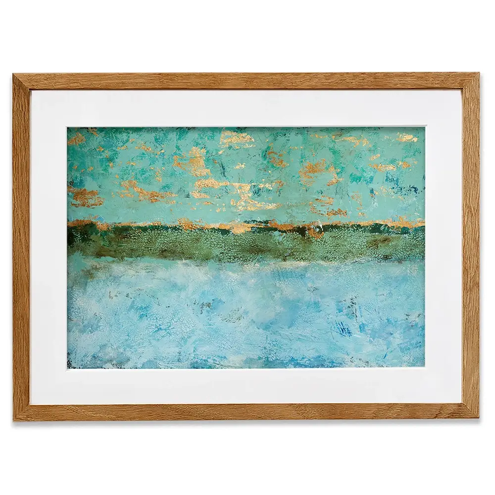 It's A Blue Green Thing Framed Art Print It's A Blue Green Thing Framed Art Print wall art product Renate Holzner / Shutterstock