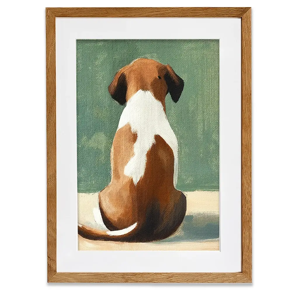 It’s A Dogs Life Framed Art Print It’s A Dogs Life Framed Art Print wall art product IAmHomeStudio