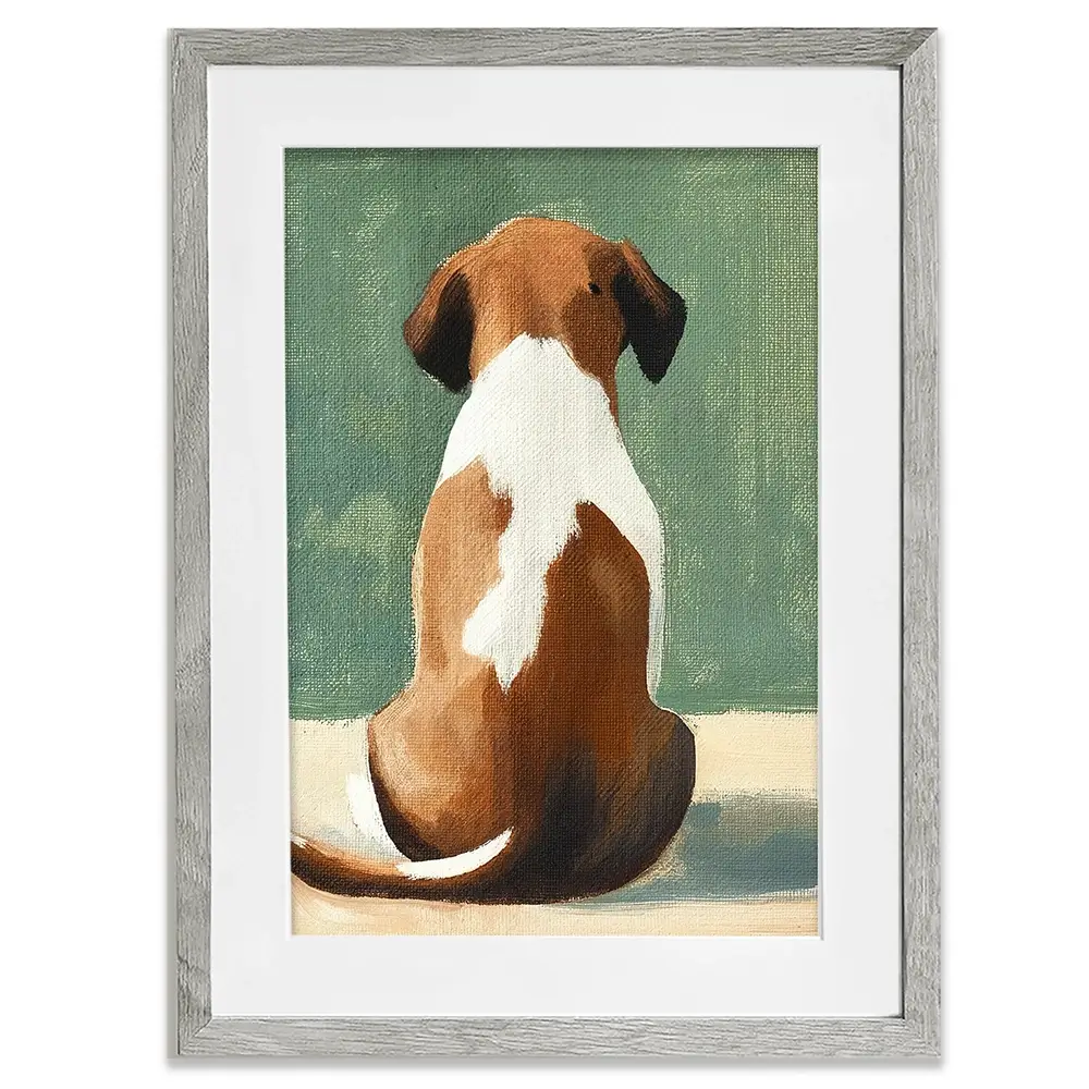 It’s A Dogs Life Framed Art Print It’s A Dogs Life Framed Art Print wall art product IAmHomeStudio