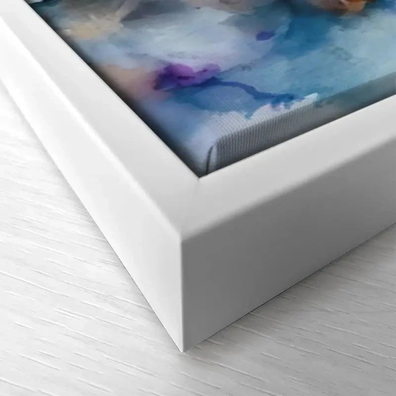 It's All Blue Canvas Print It's All Blue Canvas Print wall art product Violeta Allaberdieva