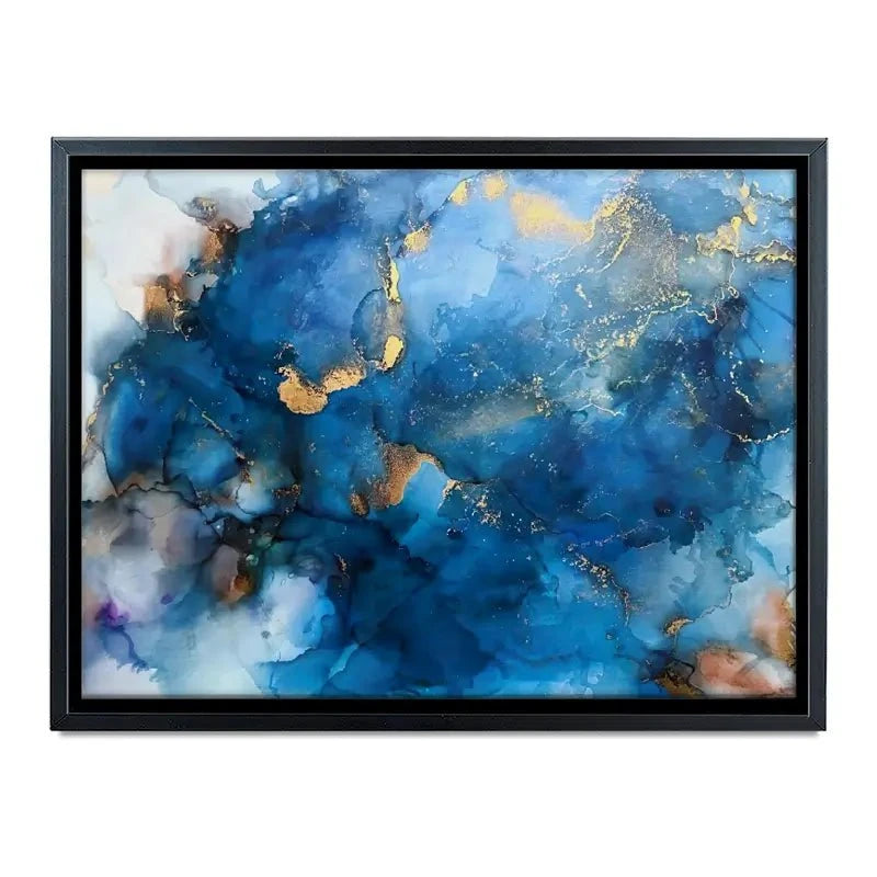 It's All Blue Canvas Print It's All Blue Canvas Print wall art product Violeta Allaberdieva