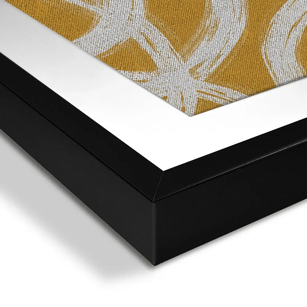 It Was All Yellow Framed Art Print Trio It Was All Yellow Framed Art Print Trio wall art product Yuli Saputra